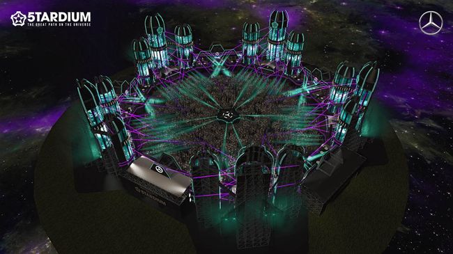 컨셉츄얼 EDM 페스티벌 ‘메르세데스-벤츠 프레젠트 스타디움 2019(Mercedes-Benz Presents 5TARDIUM 2019)’.