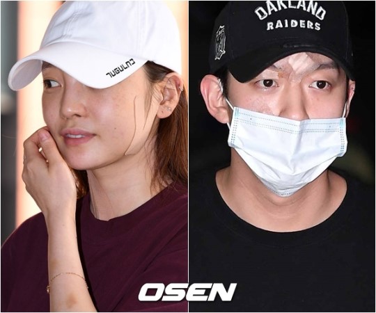 구하라(왼쪽), 최종범(오른쪽) / OSEN DB