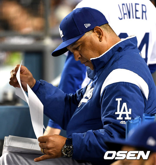 다저스 데이브 로버츠 감독. /dreamer@osen.co.kr
