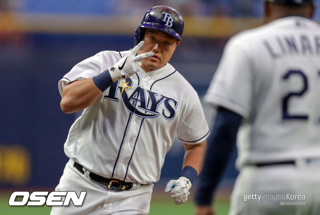 최지만(2019/5/31)ⓒGettyimages(무단전재 및 재배포 금지)