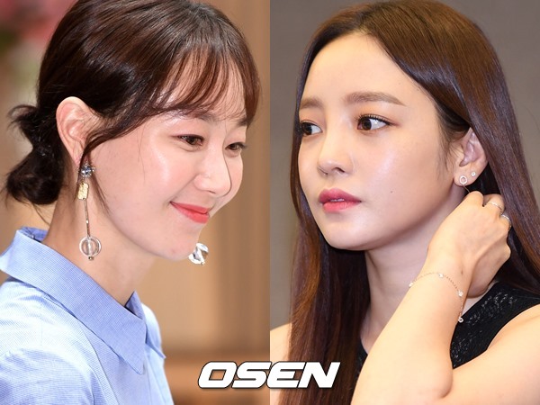 이유영(왼쪽), 구하라(오른쪽) / OSEN DB