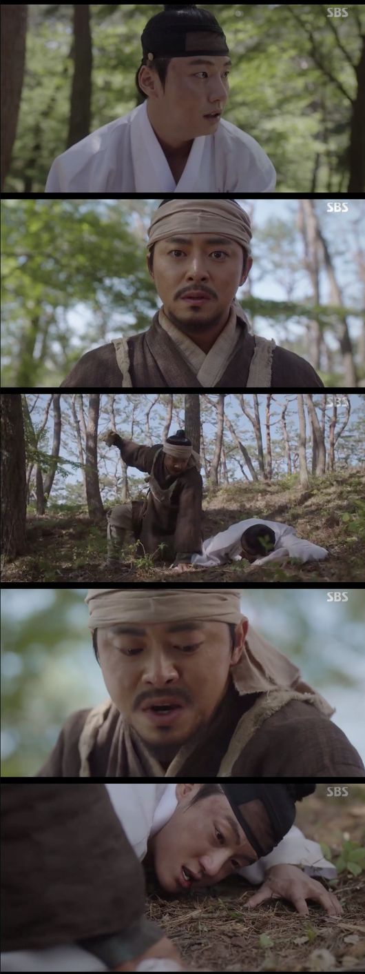 [사지=SBS 방송화면] '녹두꽃' 21회 조정석, 윤시윤