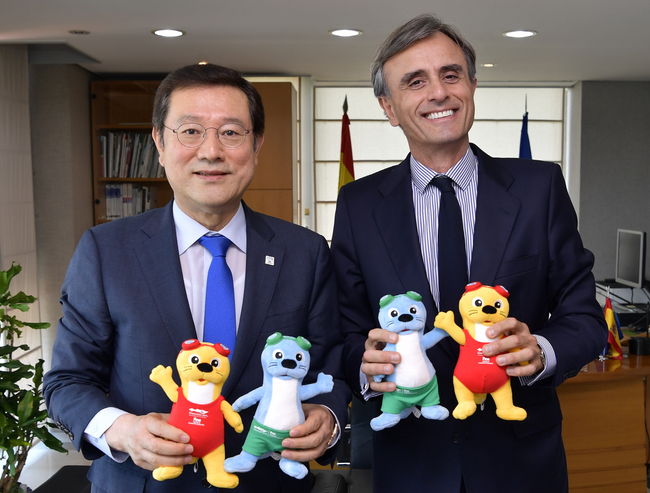 [사진]스페인대사 방문/광주광역시 제공