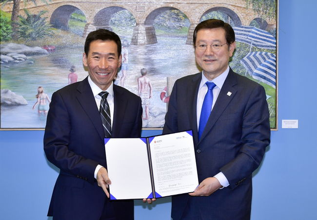 [사진]호주대사 방문/광주광역시 제공