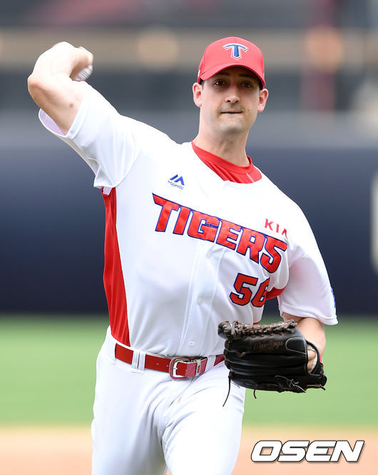 KIA 외국인투수 조 윌랜드. /sunday@osen.co.kr