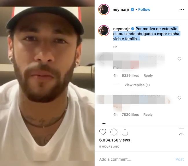 [사진]네이마르 인스타그램