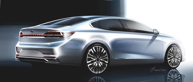 기아차 ‘K7 PREMIER’ 렌더링 이미지.