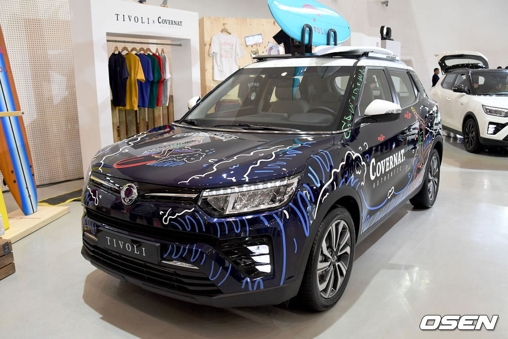 쌍용차의 베스트셀링 소형 SUV 베리 뉴 티볼리.