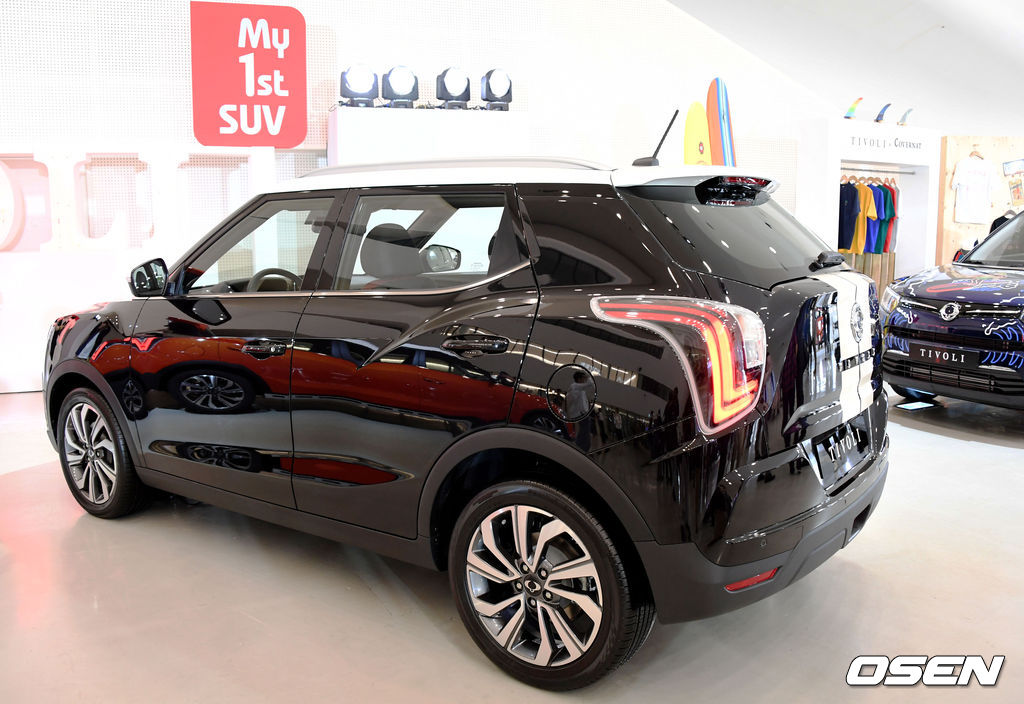 쌍용차의 베스트셀링 소형 SUV 베리 뉴 티볼리.