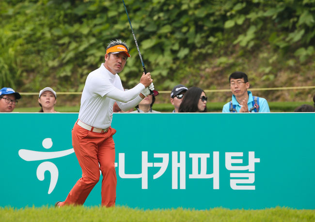 ‘낚시꾼 스윙’으로 유명한 최호성.