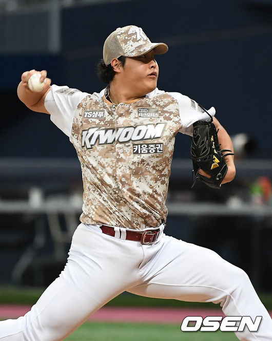 9회초 키움 조상우가 역투하고 있다. /youngrae@osen.co.kr