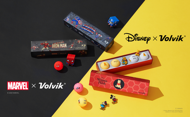 볼빅의 마블, 디즈니 콜라보레이션 롱4구 패키지.