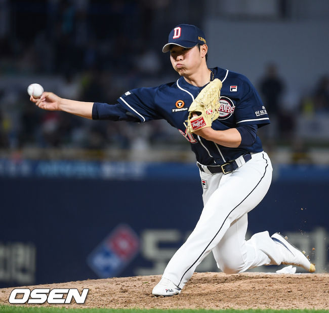 두산 베어스 사이드암 최원준 투수./soul1014@osen.co.kr