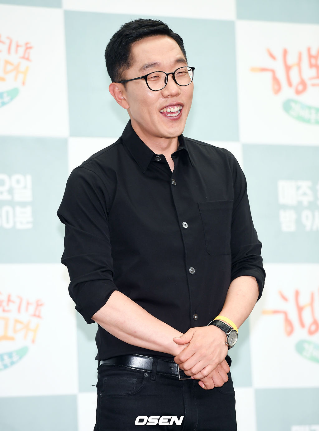 18일 오후 서울 상암동 스탠포드호텔에서 진행된 JTBC 신규 예능 '김제동의 톡투유2:행복한가요 그대' 제작발표회에서 김제동이 포즈를 취하고 있다. / soul1014@osen.co.kr