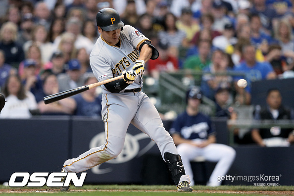 강정호(2019/6/10) ⓒGettyimages(무단전재 및 재배포 금지)
