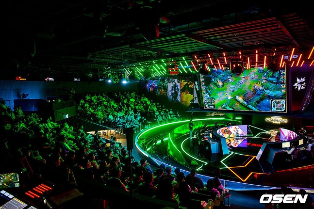 종로 롤파크 LCK아레나 전경.