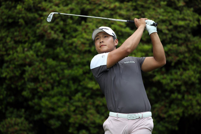 서요섭의 최종라운드 경기 장면. /KPGA 제공.