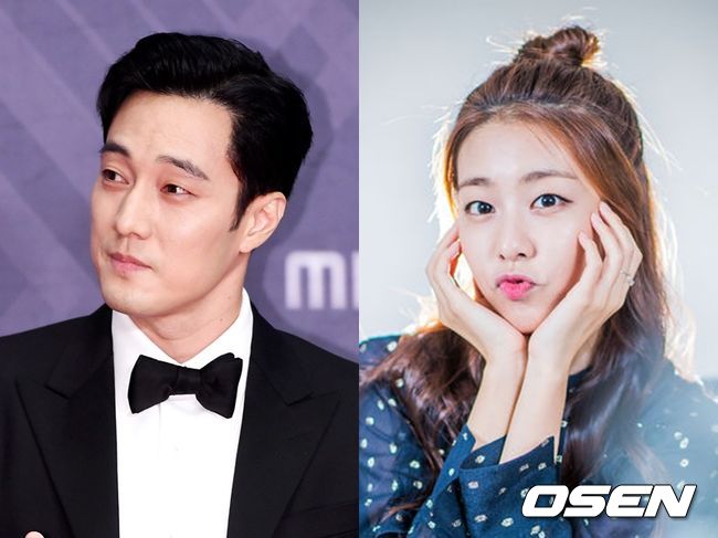 소지섭(왼쪽)과 조은정 전 아나운서가 열애 중이다. OSEN DB