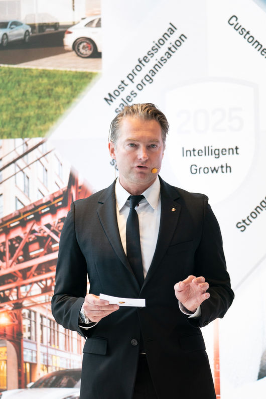 포르쉐 AG 해외 및 신흥 시장 담당 부사장 마티아스 베커.