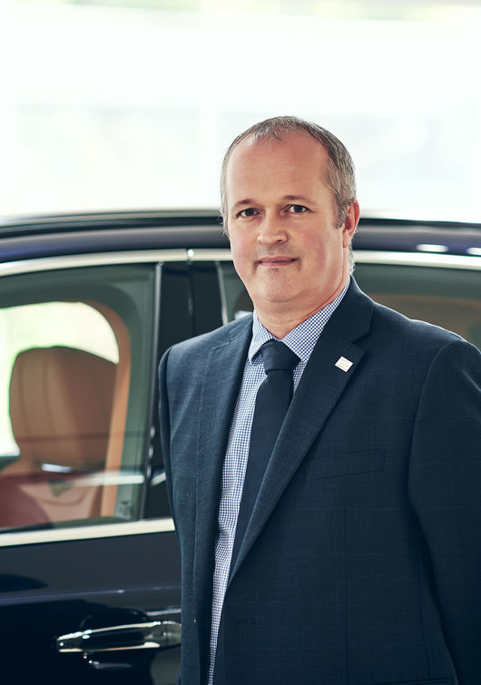 워렌 클락(Warren Clarke) 벤틀리 한국 지역 신임 브랜드 총괄 매니저.