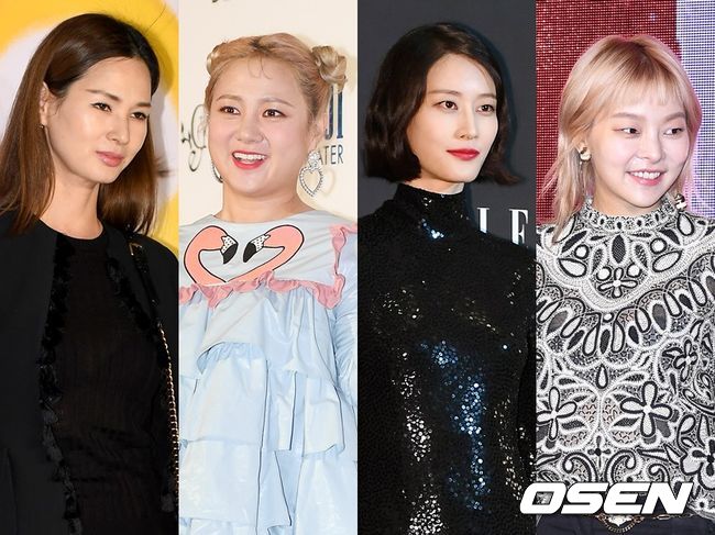 이소라, 박나래, 이현이, 송해나. OSEN DB