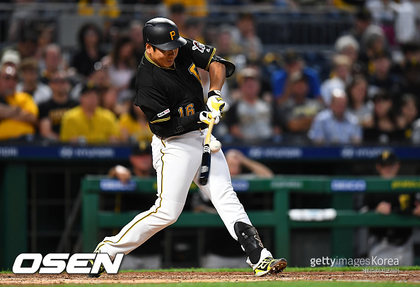 강정호(2019/6/22) ⓒGettyimages(무단전재 및 재배포 금지)