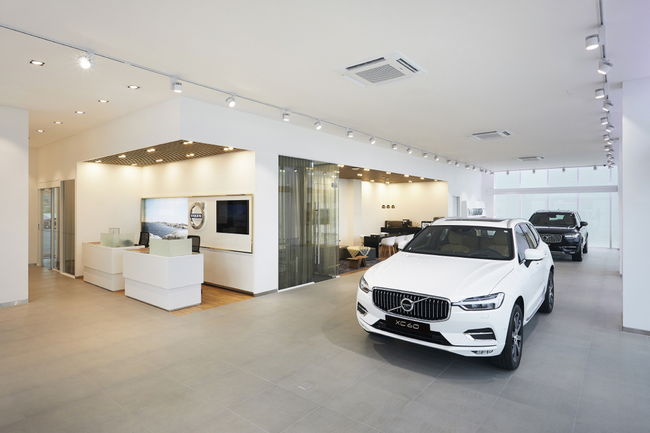 볼보자동차코리아 순천 전시장.