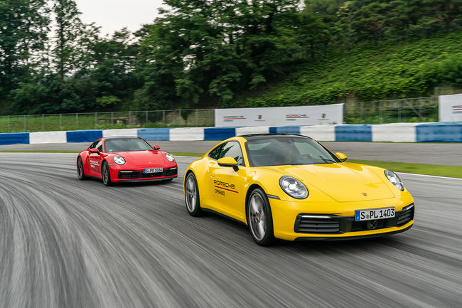 ‘포르쉐 월드 로드쇼(Porsche World Roadshow) 2019’가 펼쳐진 용인 에버랜드 스피드웨이.