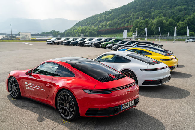 ‘포르쉐 월드 로드쇼(Porsche World Roadshow) 2019’가 펼쳐진 용인 에버랜드 스피드웨이.