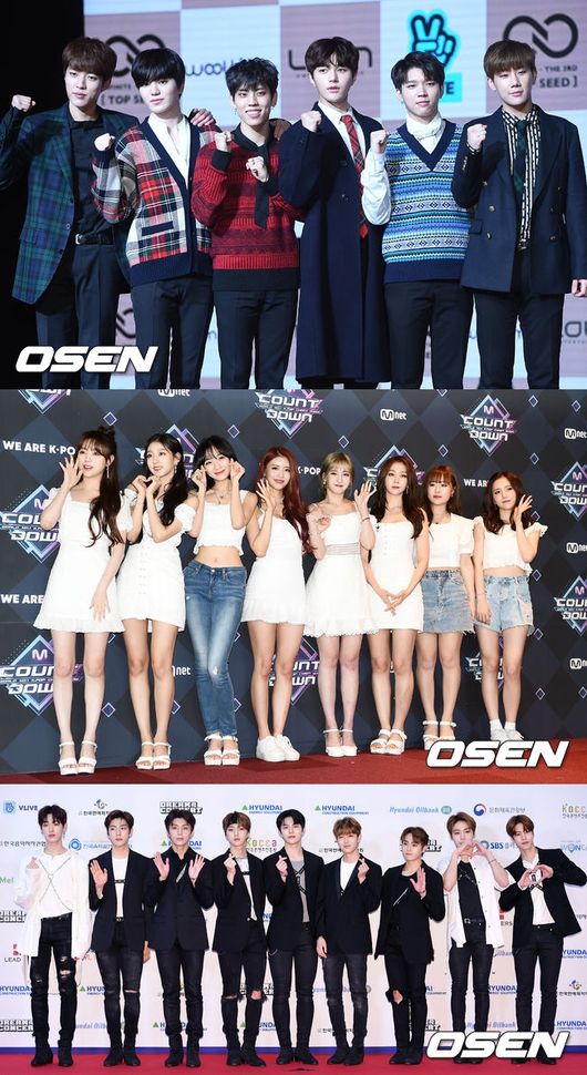 [사진=OSEN DB] (위부터)인피니트, 러블리즈, 골든차일드