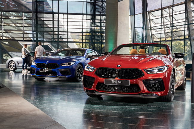 최초로 공계 된 BMW 뉴 M8 쿠페&컨버터블.