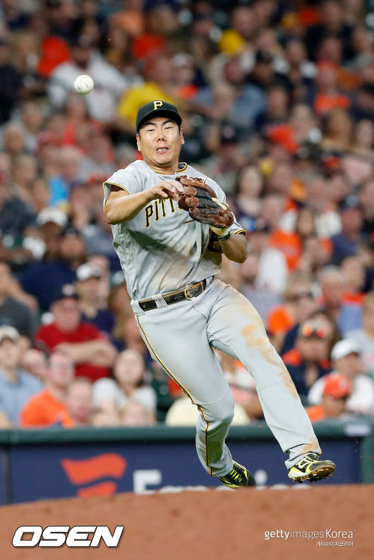 강정호(2019/6/28) ⓒGettyimages(무단전재 및 재배포 금지)