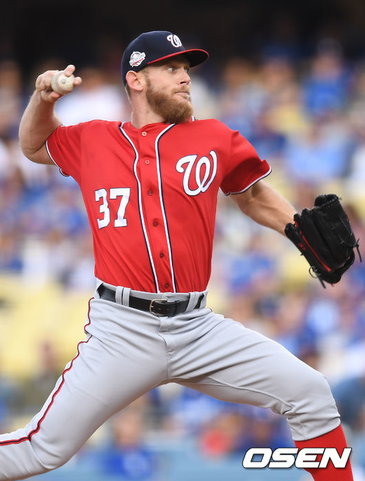 스티븐 스트라스버그. / youngrae@osen.co.kr