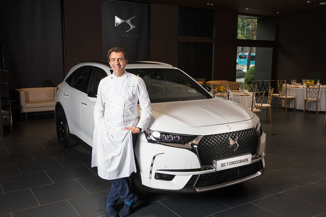 DS와 파트너십을 맺고 있는 스타셰프 ‘야닉 알레노(Yannick Alléno)’.