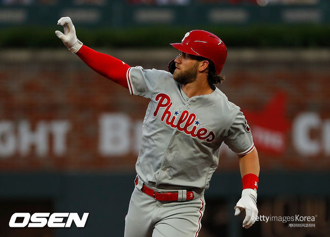 [사진] 필라델피아 필리스 브라이스 하퍼 ⓒGettyimages(무단전재 및 재배포 금지)