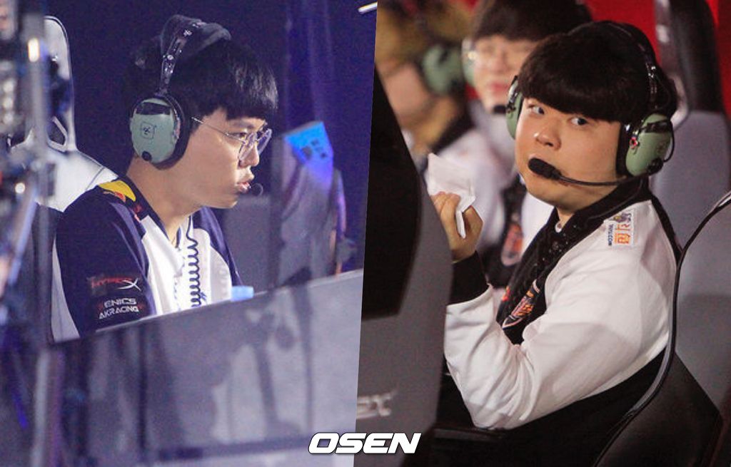 '리프트 라이벌즈'에 참가한 '커즈' 문우찬(왼쪽)과 '클리드' 김태민.