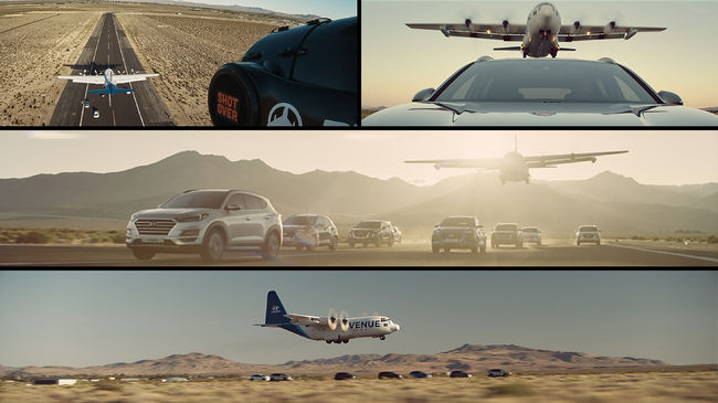 글로벌 엔트리 SUV ‘베뉴(VENUE)’의 탄생을 축하하는 현대자동차의 캠페인 영상 컷.