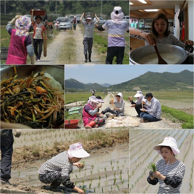 [사진=TV조선 제공] '아내의 맛' 송가인 가족 스틸 컷