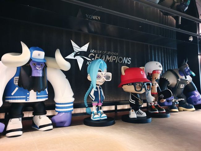 LoL 아트토이 현장사진/ 라이엇게임즈 제공.