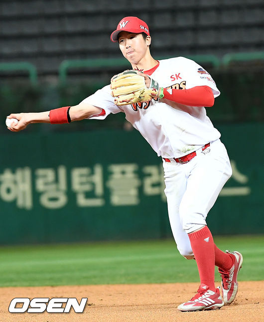 [사진=박재만 기자] SK 최항