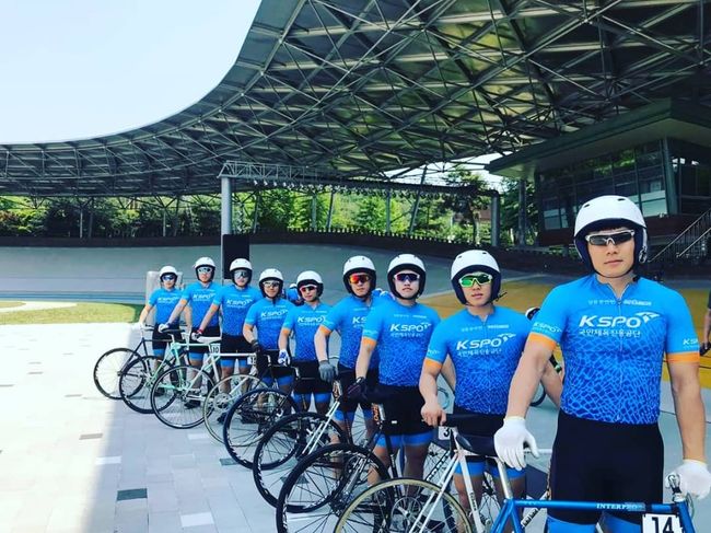 [사진]영주시 경륜훈련원에서 훈련중인 제25기 경륜선수 후보생 /경륜경정총괄본부 제공