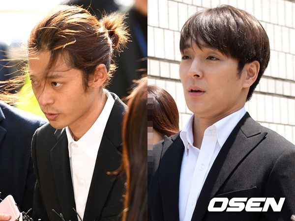 정준영(왼쪽)과 최종훈(오른쪽). OSEN DB.