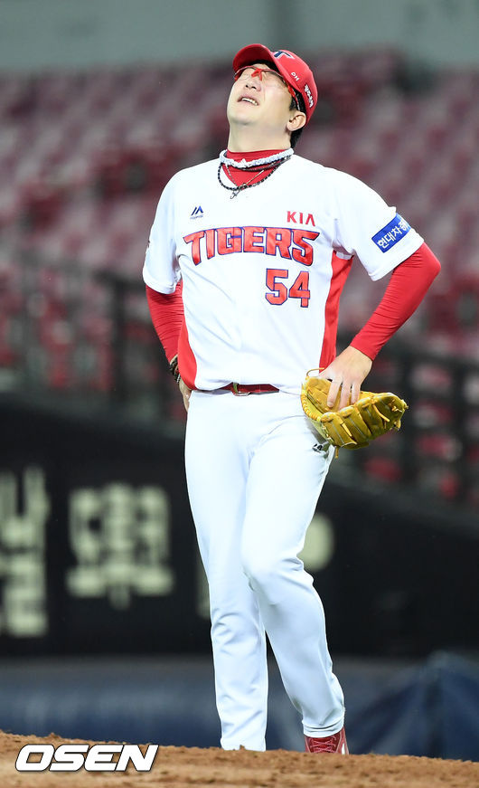 KIA타이거즈 양현종 투수가 10연승에 실패했다. /rumi@osen.co.kr