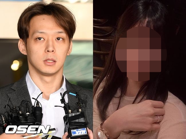 마약 투약 혐의에 대해 집행유예 판정을 받은 박유천(왼쪽, OSEN DB)과 황하나(SNS).