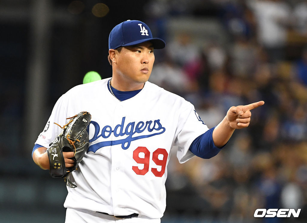 LA 다저스 류현진. /jpnews@osen.co.kr