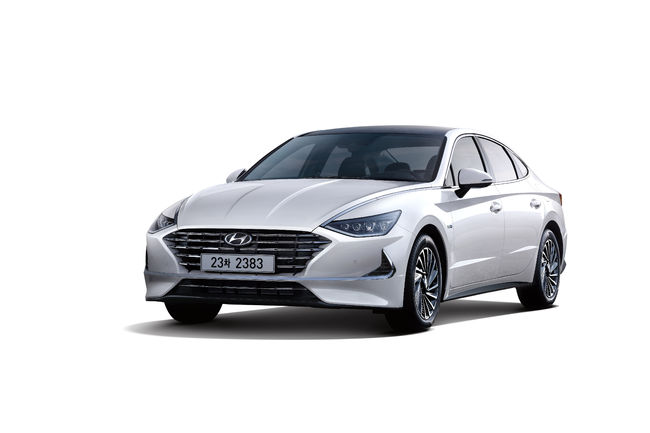 현대차 신형 쏘나타 하이브리드.