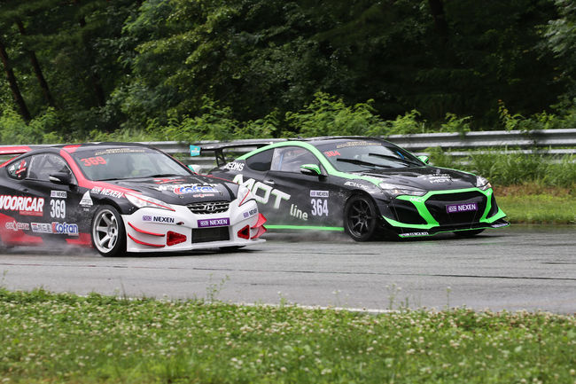 ‘2019 넥센스피드레이싱’ 4라운드 경기 장면.