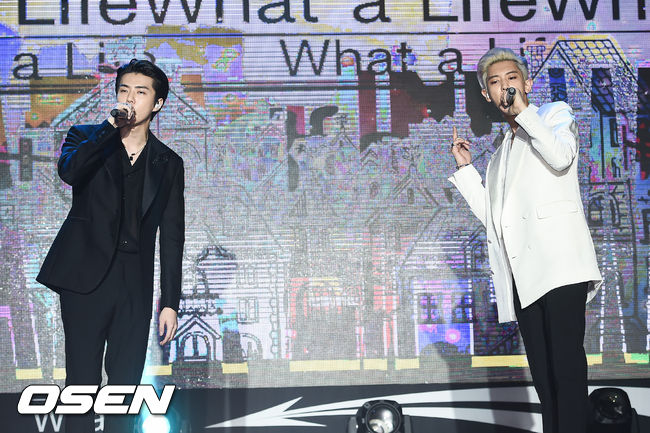 세훈&찬열이 멋진 무대를 펼치고 있다./ soul1014@osen.co.kr