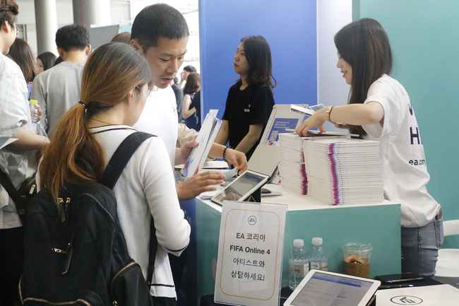 '2019 스펙트럼 콘' EA 코리아 부스/ EA 코리아 제공.