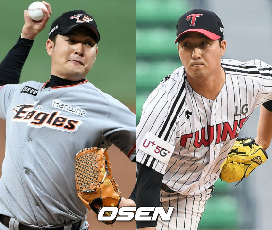 [사진] 송은범-신정락 /OSEN DB.